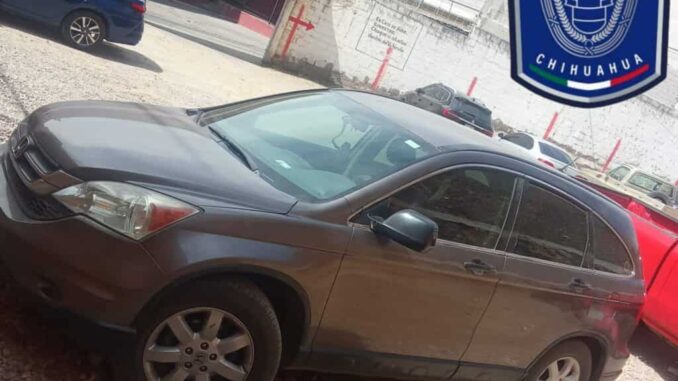 Recupera AEI camioneta momentos después de que fue robada en Parral