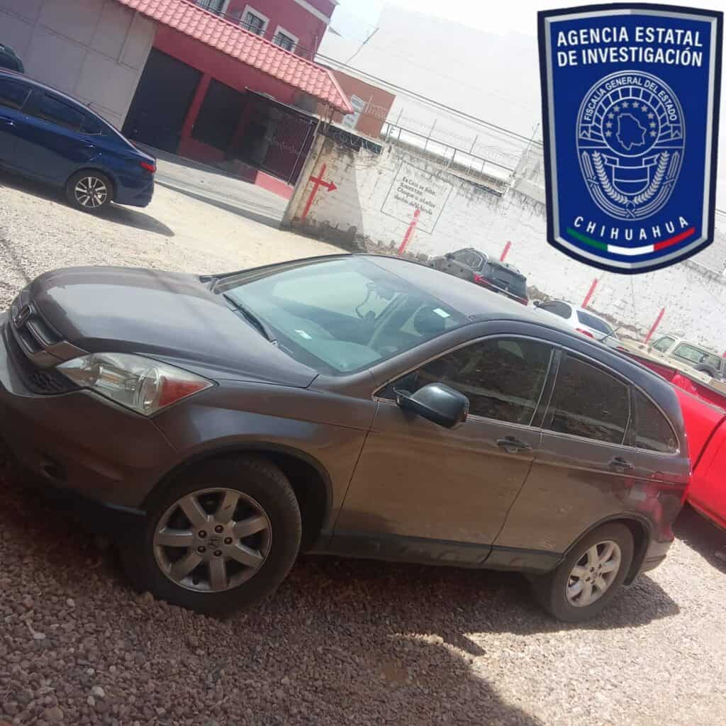 Recupera AEI camioneta momentos después de que fue robada en Parral