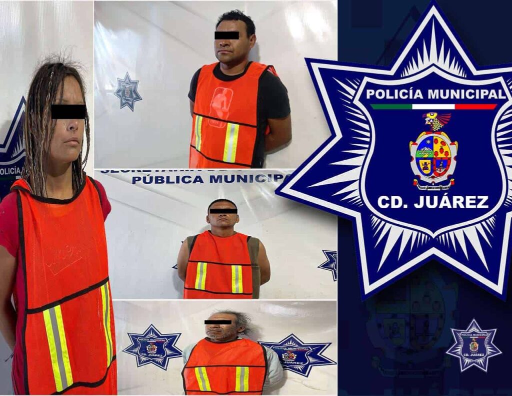 Detienen a 4 que contaban con orden de aprehensión