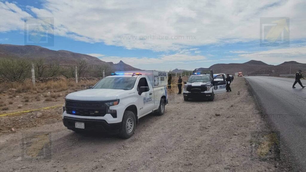 Hallan un ejecutado en carretera Delicias-Chihuahua