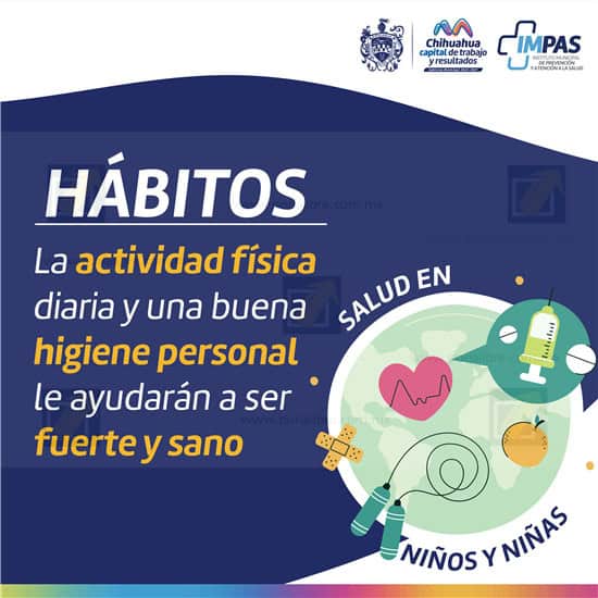 ¡Crece sano y feliz! Municipio comparte consejos para la salud infantil
