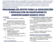 Programa para la adquisición y reparación de equipamiento agropecuario básico 2025