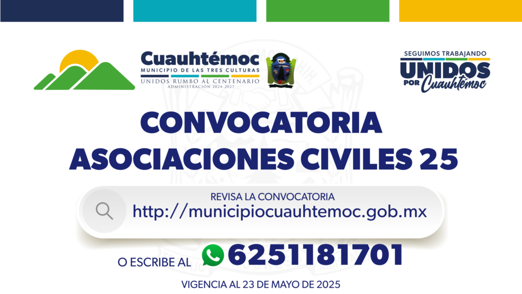 Asociaciones civiles 25