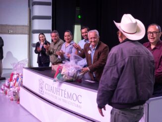 Beto Pérez inicia entrega de apoyos alimenticios; la inversión será de 6.3 mdp