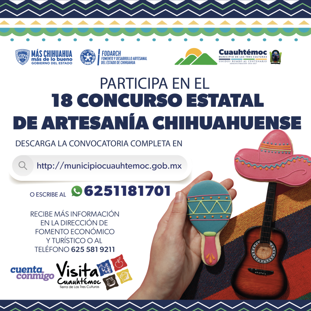 Convocatoria Artesanía Chihuahuense