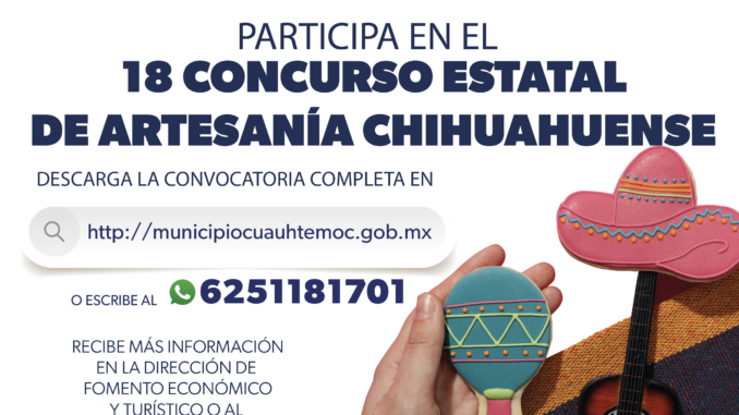 Convocatoria Artesanía Chihuahuense