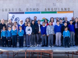 Realizan ceremonia cívica por el 163° aniversario de la Batalla de Puebla, en Cuauhtémoc