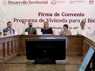 Beto Pérez participa en firma de convenio para Programa de Vivienda para el Bienestar