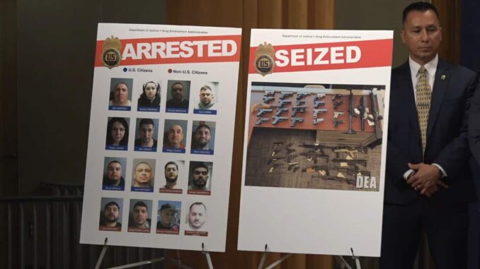 EE.UU. detiene a 16 miembros del Cártel de Sinaloa en ‘histórica’ operación contra fentanilo