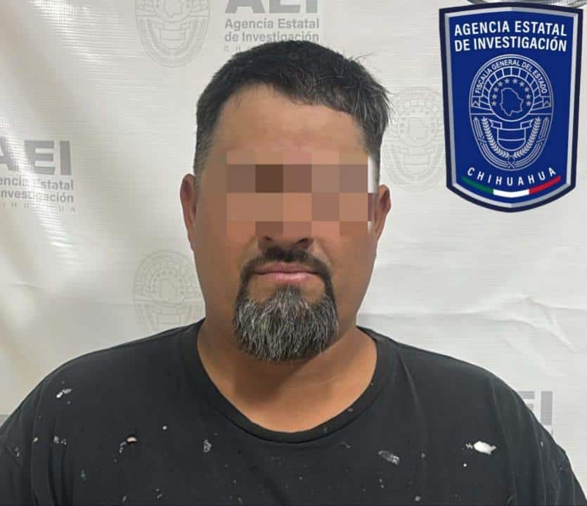 Reaprehende AEI a sujeto imputado por daños a vehículo en Parral