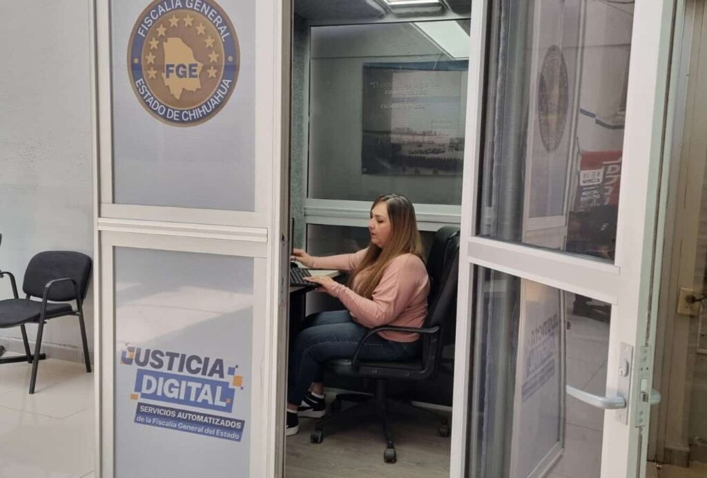 Invita Policía Municipal a utilizar módulo de atención de denuncia virtual de delitos en la Comandancia Norte