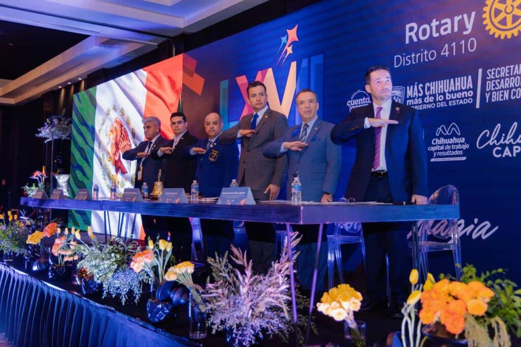 Participa alcalde Bonilla en LXVII Convención de Rotarios Distrito 4110