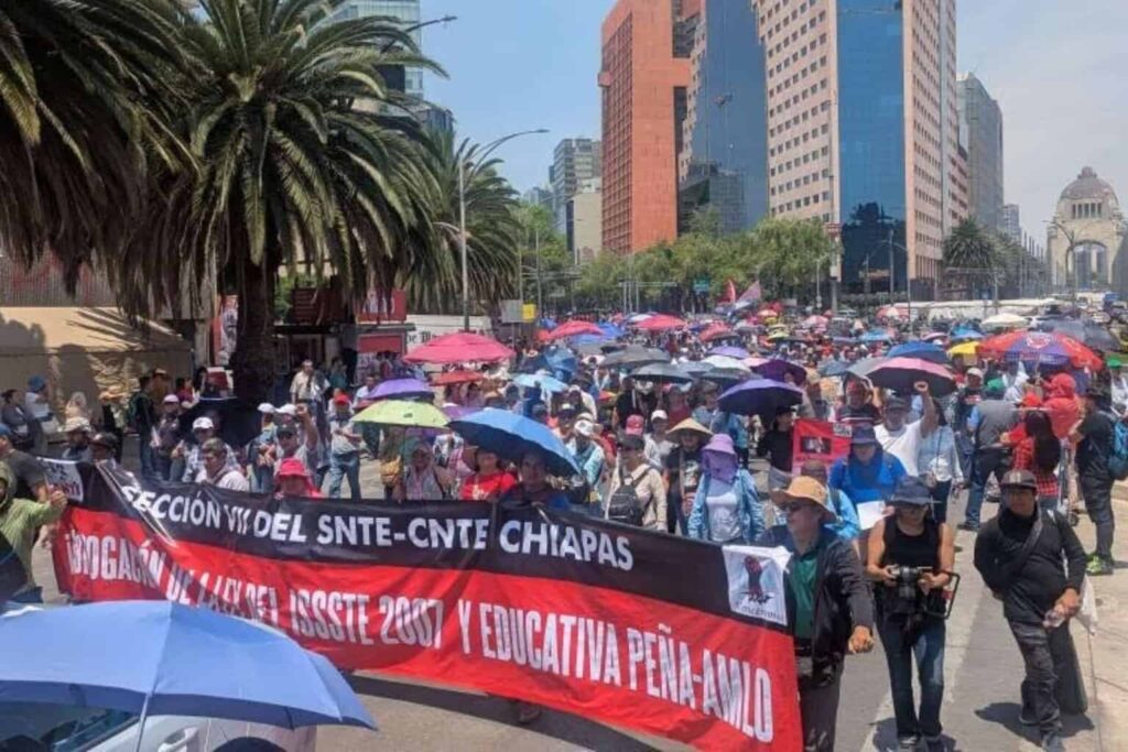 Sheinbaum espera pactar el fin del paro de la CNTE antes de la elección judicial