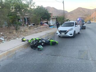 Motociclista fallece tras accidente en cruce de la 20 de Noviembre y Nicolás Bravo