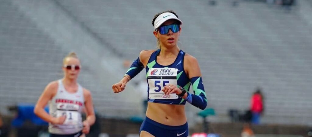 Siguen cosechando medallas integrantes de Meta Olímpica, Alegna González ganó oro en los Penn Relays de Philadelphia