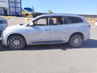 Localizan en Aldama vehículo abandonado en una brecha