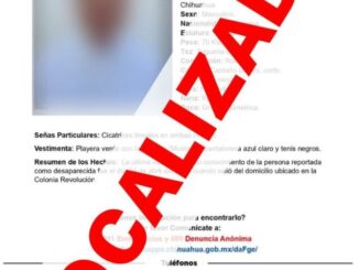 Localiza Fiscalía a adolescente con reporte de ausencia en la colonia Revolución