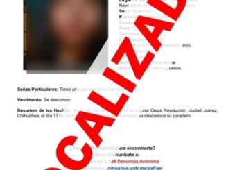Localizan sana y salva a adolescente reportado como ausente – Fiscalía General del Estado de Chihuahua