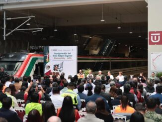 Inauguran tren que conectará Buenavista con el AIFA