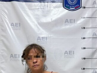 Detiene AEI a mujer con orden de aprehensión por delitos contra la salud en NCG