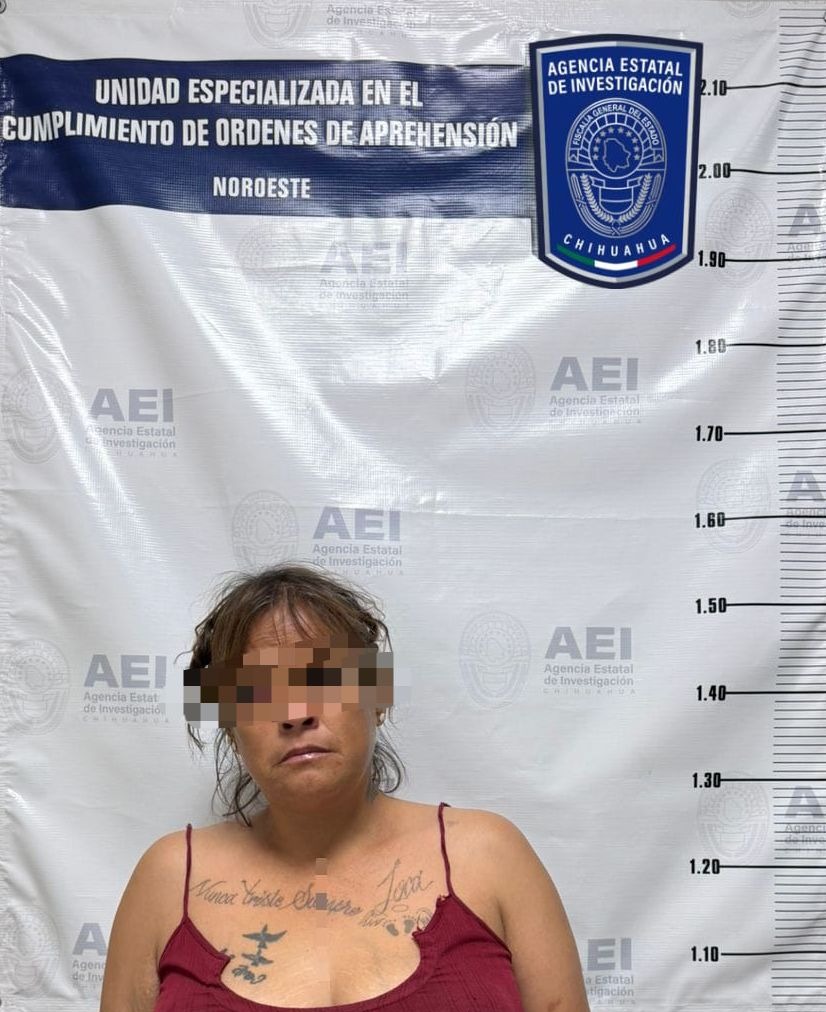 Detiene AEI a mujer con orden de aprehensión por delitos contra la salud en NCG
