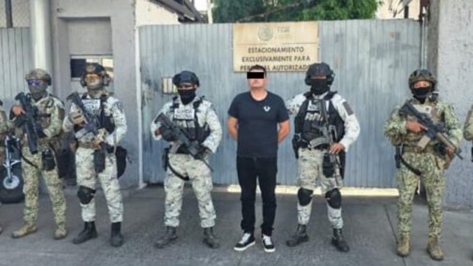 Cae ‘El Güero Conta’, vinculado a estructura financiera del CJNG