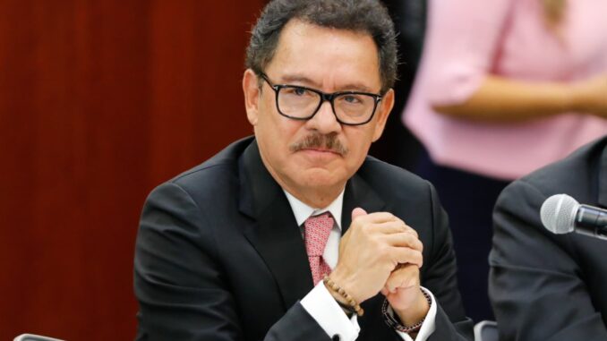 Ignacio Mier: Maru Campos incurrió en «desacato político» por no acudir a invitación del Senado