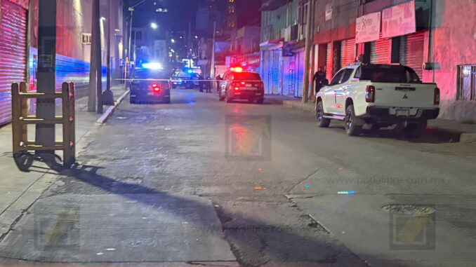 Balacera en pleno centro desata operativo y deja detenidos