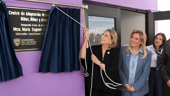 Maru Campos inaugura primer Centro de Adaptación Neurobiológica del país para Niñas, Niños y Adolescentes