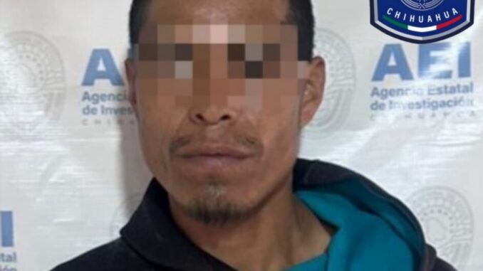 Captura AEI a prófugo por violación cometida en Guachochi