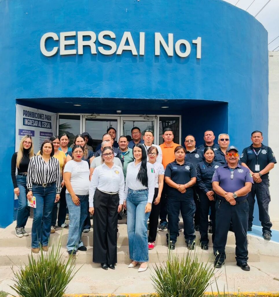 Capacita FEIDT a custodios del CERESO 2 y del CERSAI sobre la prevención de la tortura