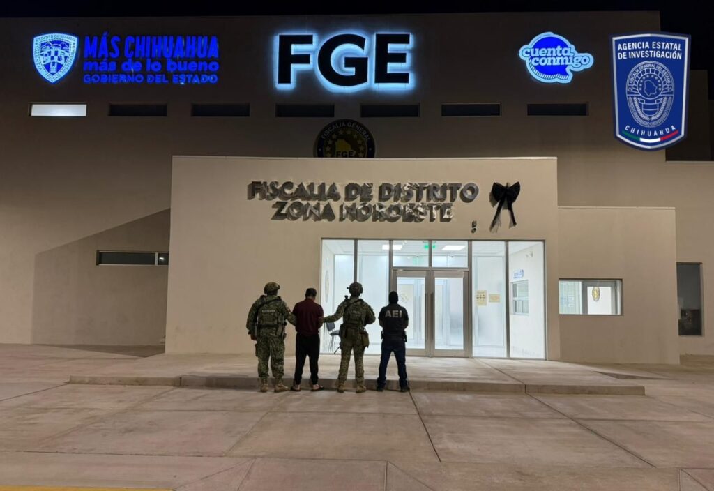 Detiene AEI a masculino por violencia familiar en Nuevo Casas Grandes