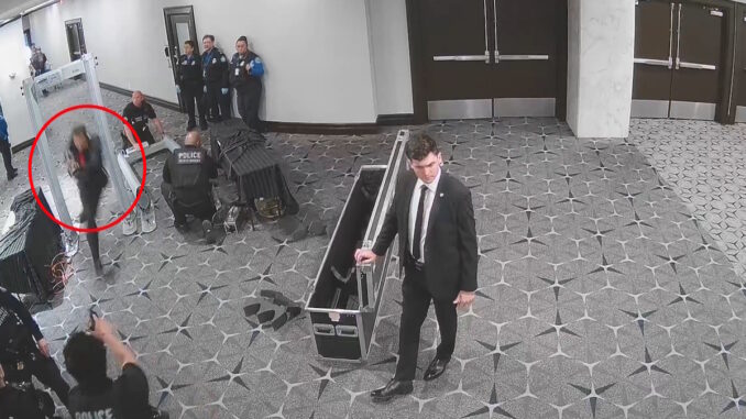 Nuevo video muestra a Cole Allen disparando a un agente durante la cena de corresponsales
