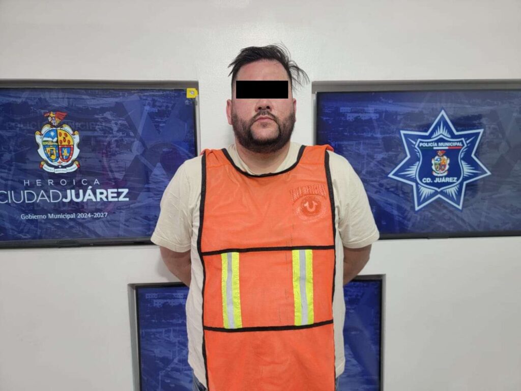 Lo arrestan en la Castillo Peraza con arma de fuego tipo Uzzi