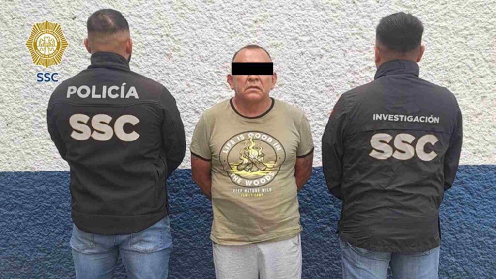 Detienen a presunto extorsionador en la alcaldía Gustavo A. Madero
