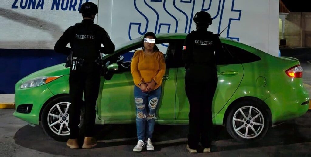 Cae mujer con fentanilo; tripulaba vehículo vinculado a ataque armado en Juárez
