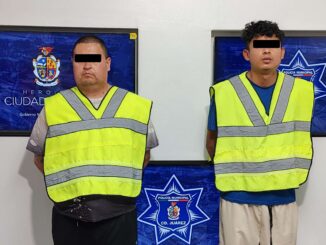 Detienen a dos con una arma de fuego