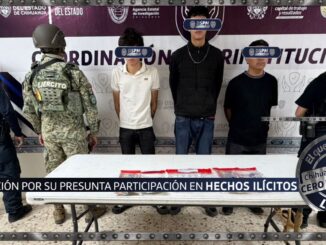 Detuvo célula BOI a tres con 15 envoltorios en la colonia Ladrilleros