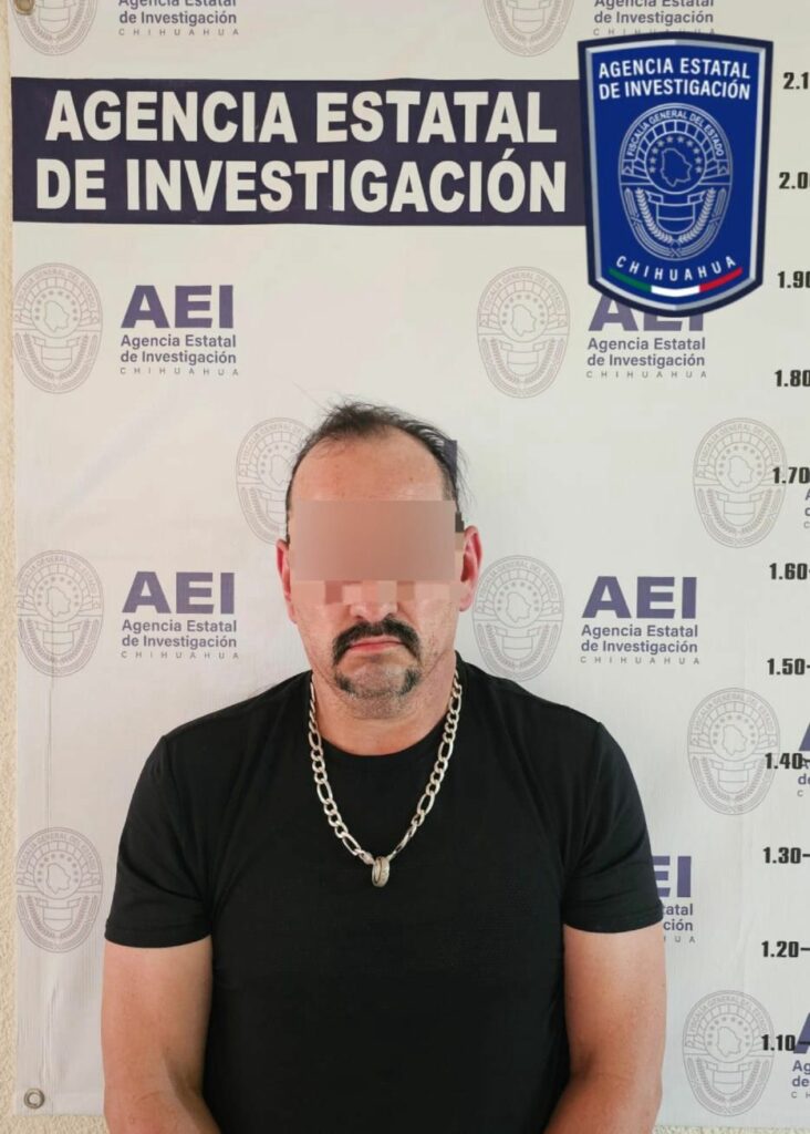 Captura AEI a presunto responsable de privación de la libertad y violación en Meoqui