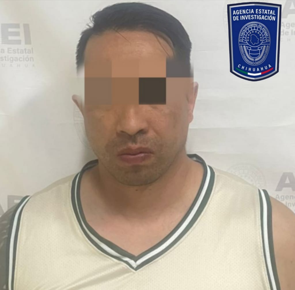 Detenido por el delito de violencia familiar cometido en Parral
