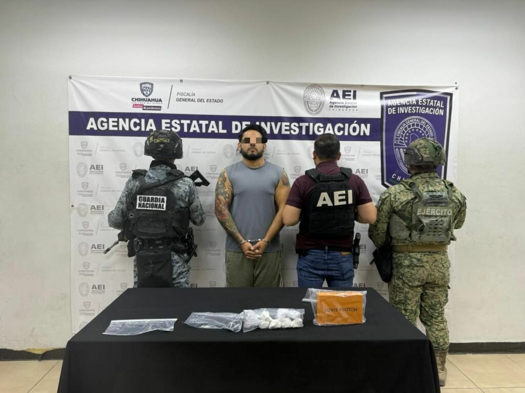 Durante cateo, detienen a hombre en posesión de cocaína en colonia La Moraleja