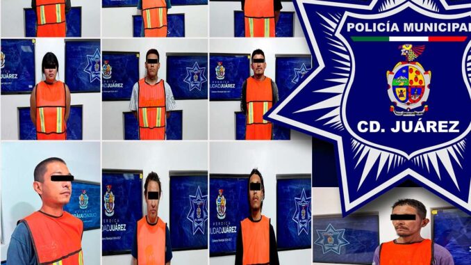 Arrestan a 10 prófugos de la justicia