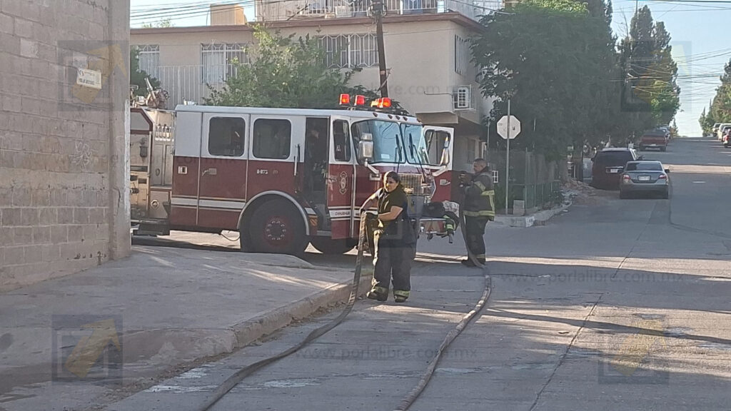 Se quema taller de soldadura en la colonia La Junta