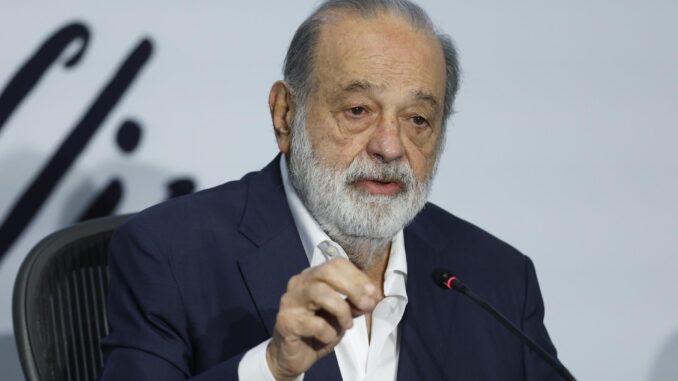 Carlos Slim anuncia inversiones en México de 5 mil millones de dólares en 2026