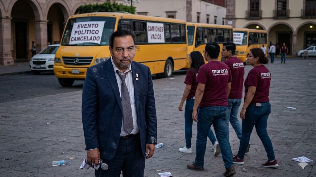 Cruz y la marcha fantasma