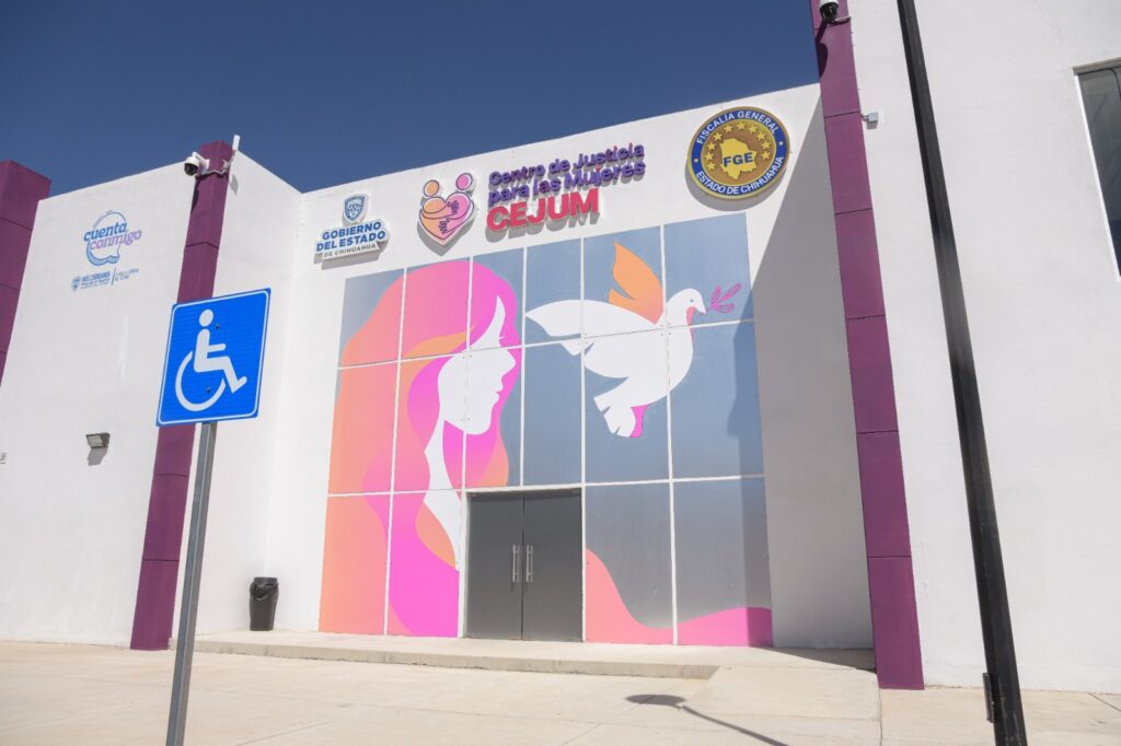Maru Campos inaugura el nuevo Centro de Justicia para Mujeres en Parral