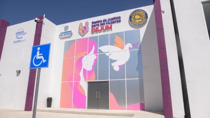 Maru Campos inaugura el nuevo Centro de Justicia para Mujeres en Parral