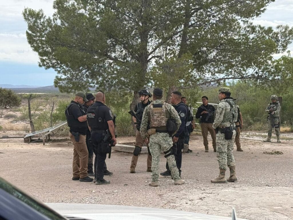 Despliegan operativo aire- tierra en Coyame