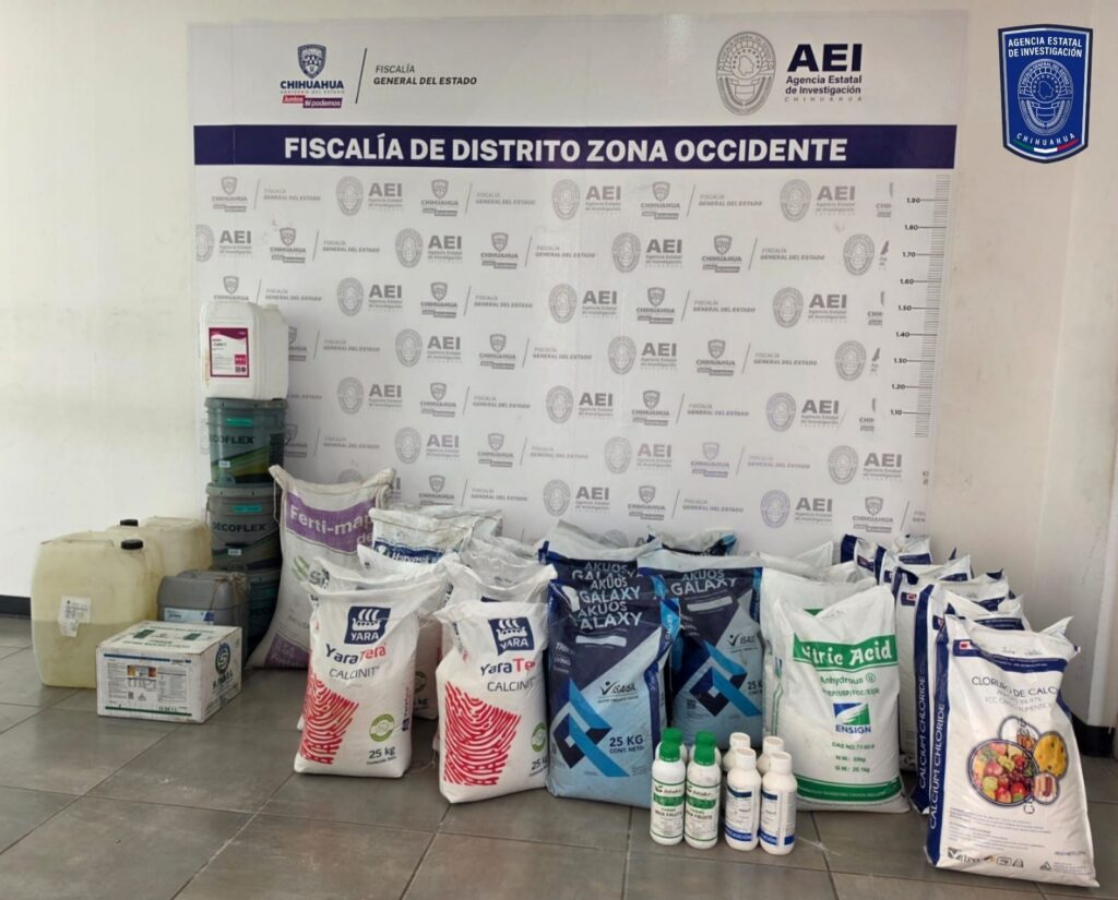 Recupera AEI diversos artículos señalados en una investigación por robo