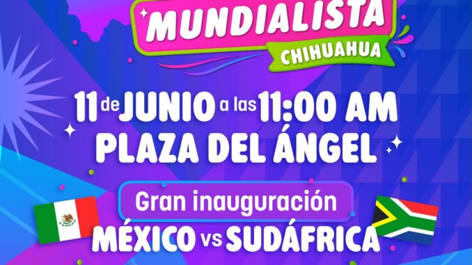 Gobierno del Estado invita a vivir Fiesta Mundialista segura